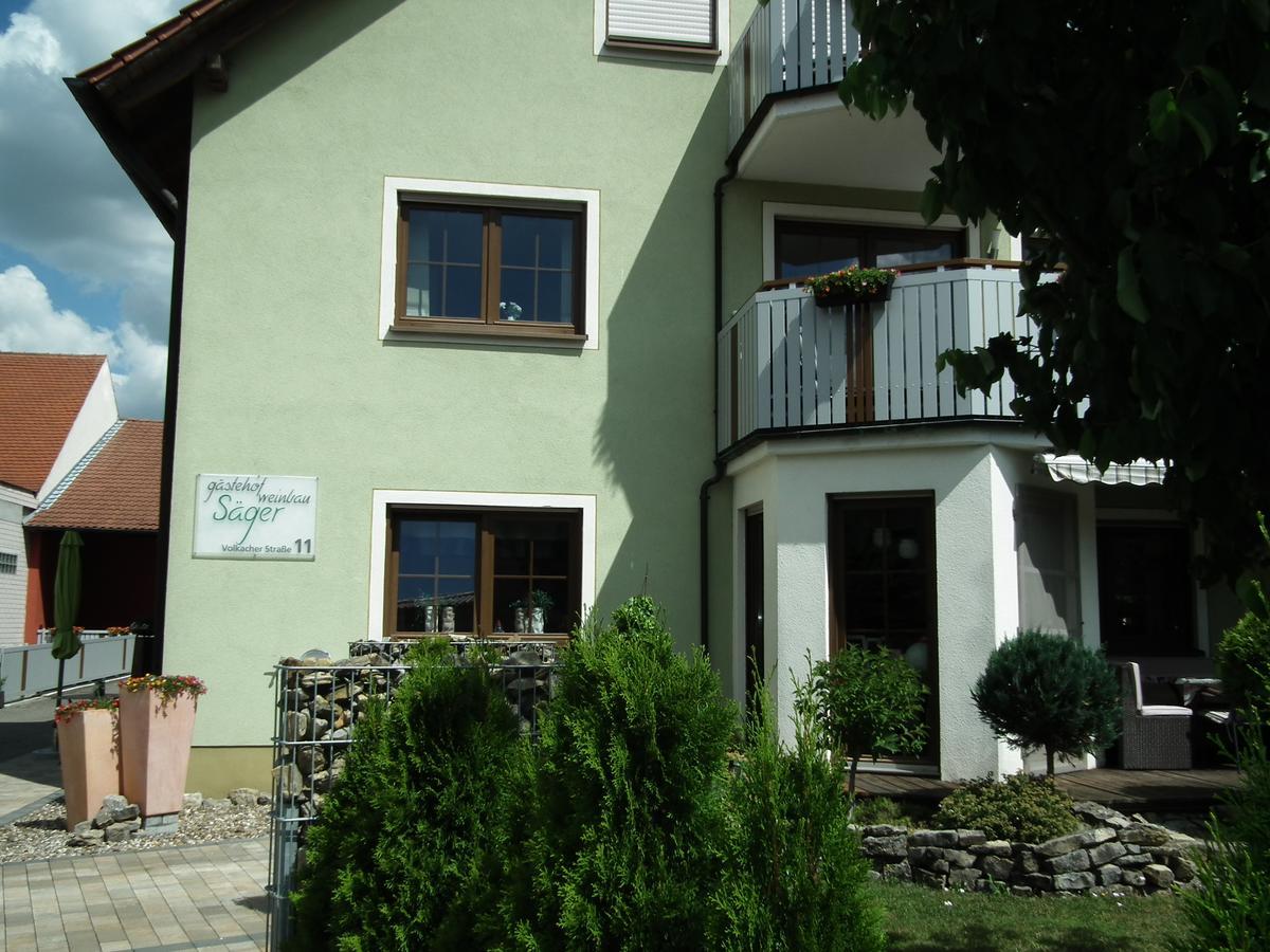 Gaestehof - Weinbau Saeger Nordheim am Main Kültér fotó